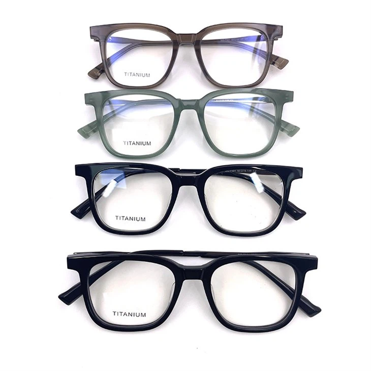 Glasses Frame Acetate And Titanium